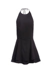SICILY HALTER ROMPER-Black-ALICE + OLIVIA