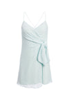 KATIE TIE WRAP MINI DRESS-VENUS BLUE-ALICE + OLIVIA