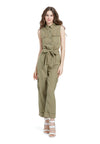 JOEL SLVLSS CARGO JUMPSUIT-ARMY-ALICE + OLIVIA