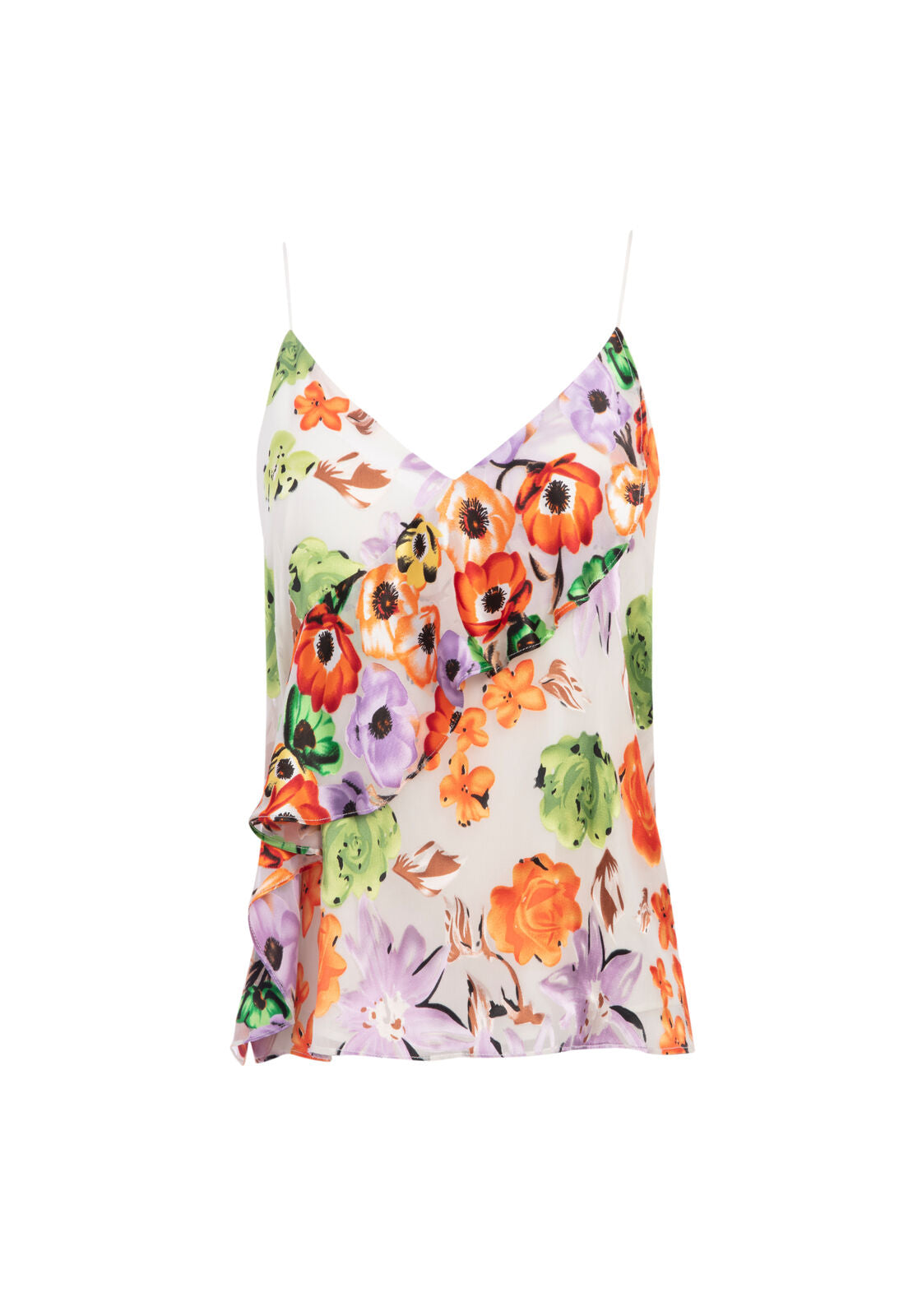 LAVONIA ASYMM DRAPED TANK-ALICE + OLIVIA