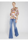 JULIUS BLOUSON SLEEVE TUNIC TOP-ALICE + OLIVIA