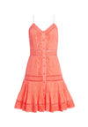 MARCI EMBR PINTUCK BTN DWN DRS-ALICE + OLIVIA