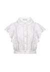 CAVAN EMBR EYELET BLOUSE-ALICE + OLIVIA