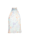 ANNMARIE SMOCKED HIGH NK TANK-ALICE + OLIVIA