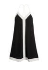 ALEXI HALTER SWING DRESS-BLACK/OFF WHITE-ALICE + OLIVIA