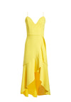 COBI PLNGING SWTHRT RUFFLE DRE-CITRUS-ALICE + OLIVIA