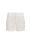 CADY EMBR CUFF CARGO SHORT-OFF WHITE-ALICE + OLIVIA