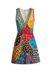 TENNIE EMBELL V NK DRESS-ALICE + OLIVIA
