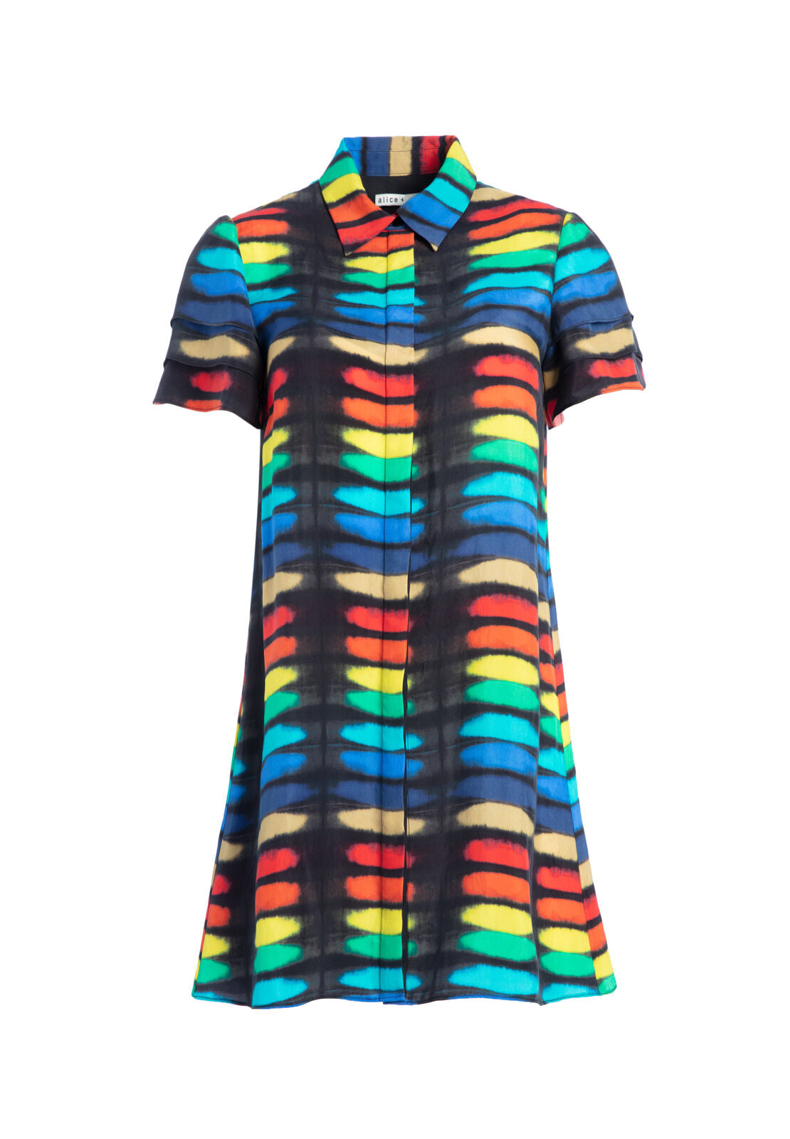 JEM SHORT SLV SHIRT DRESS-ALICE + OLIVIA