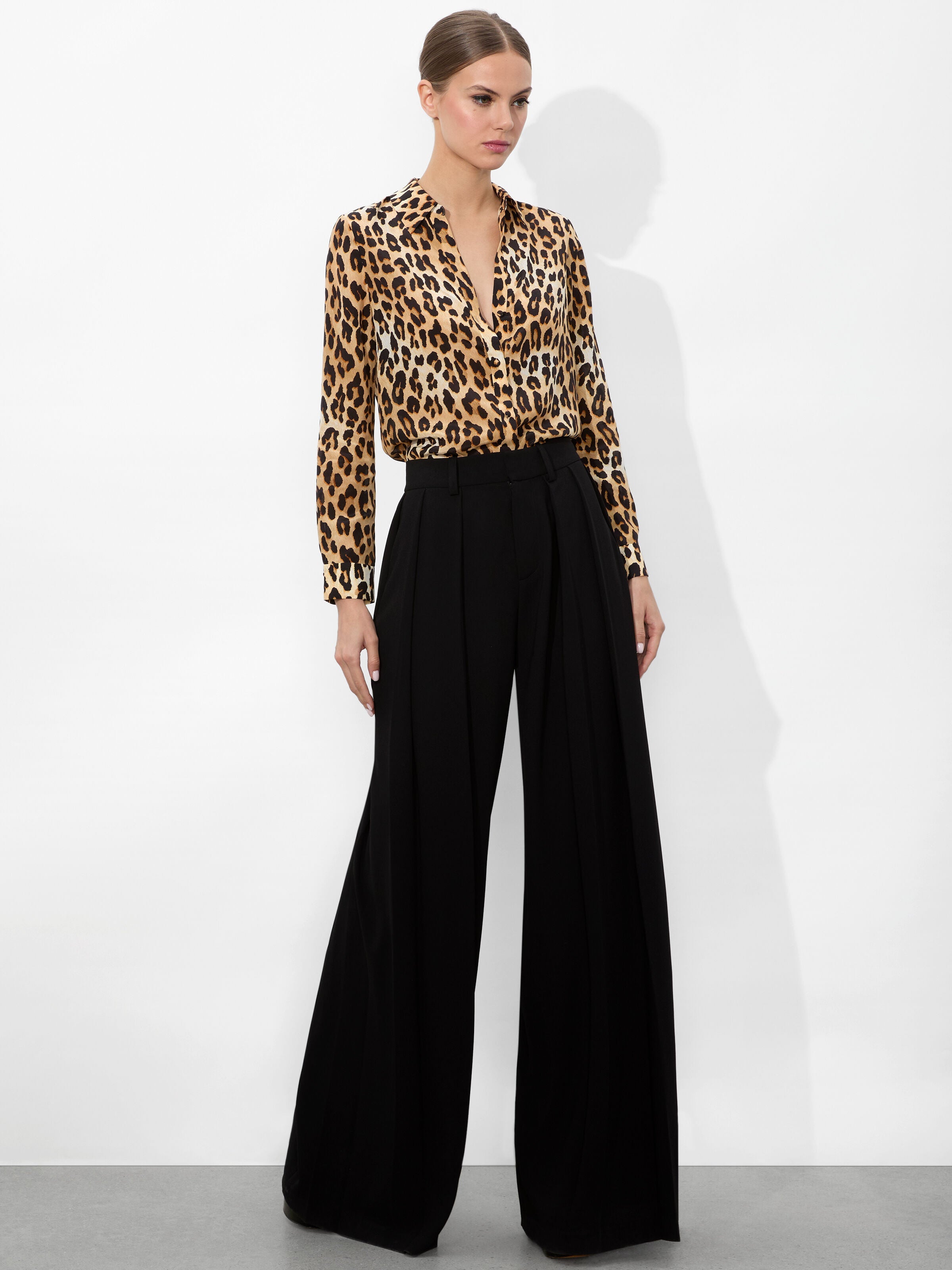ELOISE BUTTON DOWN-ALICE + OLIVIA
