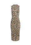 DELORA FITTED MOCK NECK DRESS-TEXTURED LEOPARD-ALICE + OLIVIA