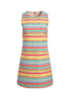 COLEY CREW NECK MINI DRESS-ALICE + OLIVIA