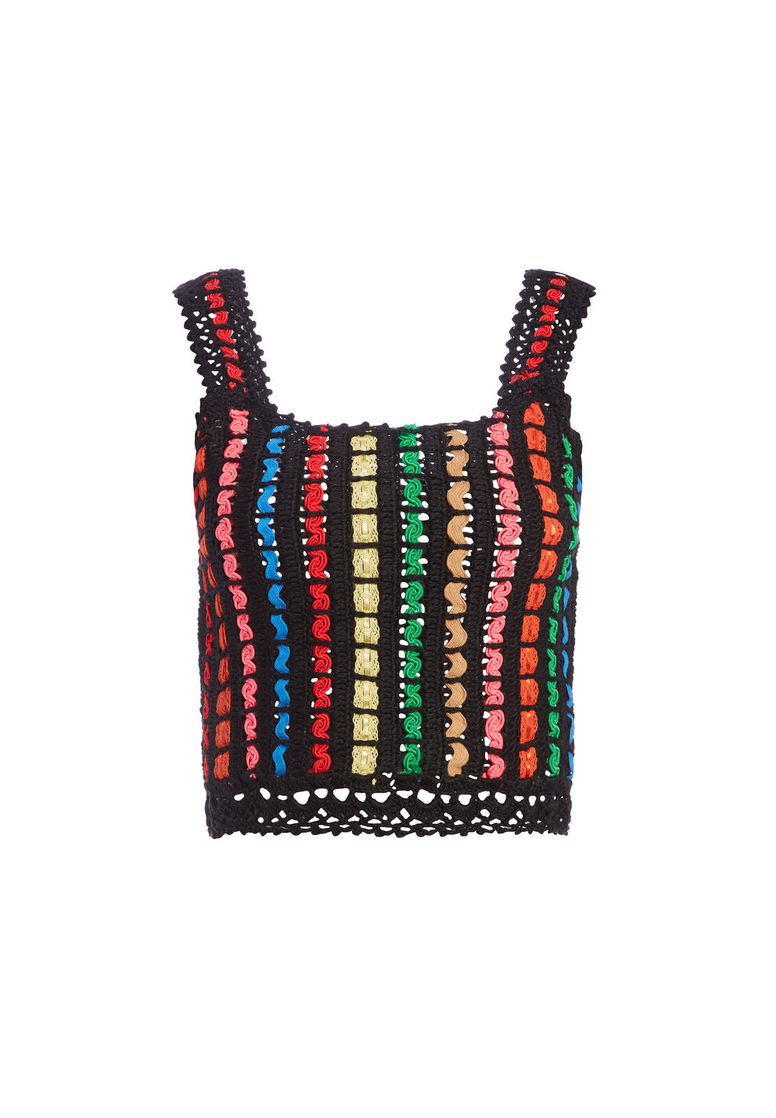 LORRI CROCHET SWE TNK W RIBBON-ALICE + OLIVIA
