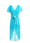 DARVA GATHRED MCK WRP MIDI DRE-MARINE BLUE-ALICE + OLIVIA