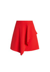 NICKY ASYMMETRICAL MINI SKIRT-CHERRY-ALICE + OLIVIA