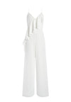 KEEVA CROSS RUFFLE JUMPSUIT-ALICE + OLIVIA
