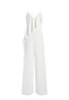 KEEVA CROSS RUFFLE JUMPSUIT-ALICE + OLIVIA