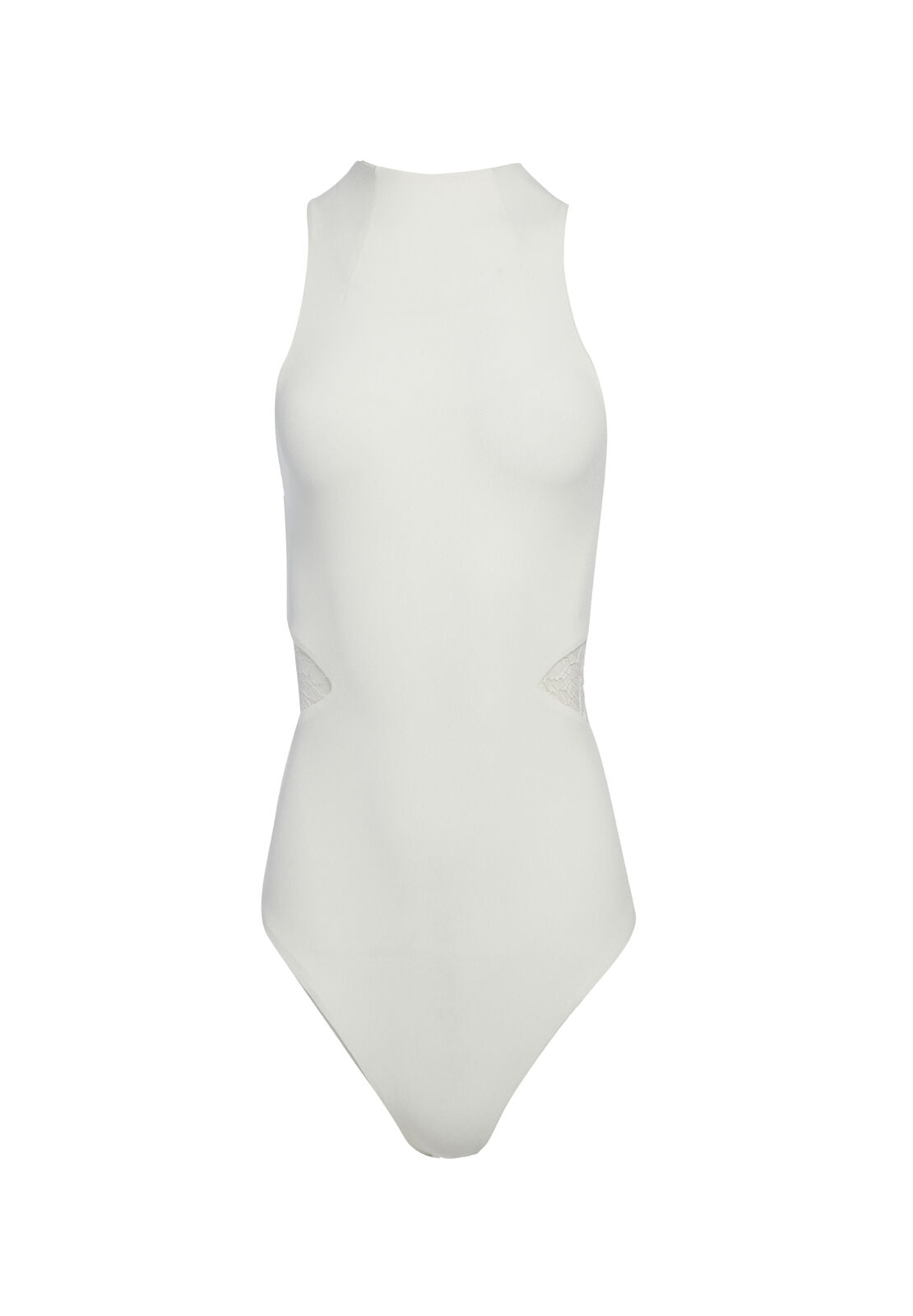 MAKEDA LACE CUT OUT BODYSUIT-ALICE + OLIVIA