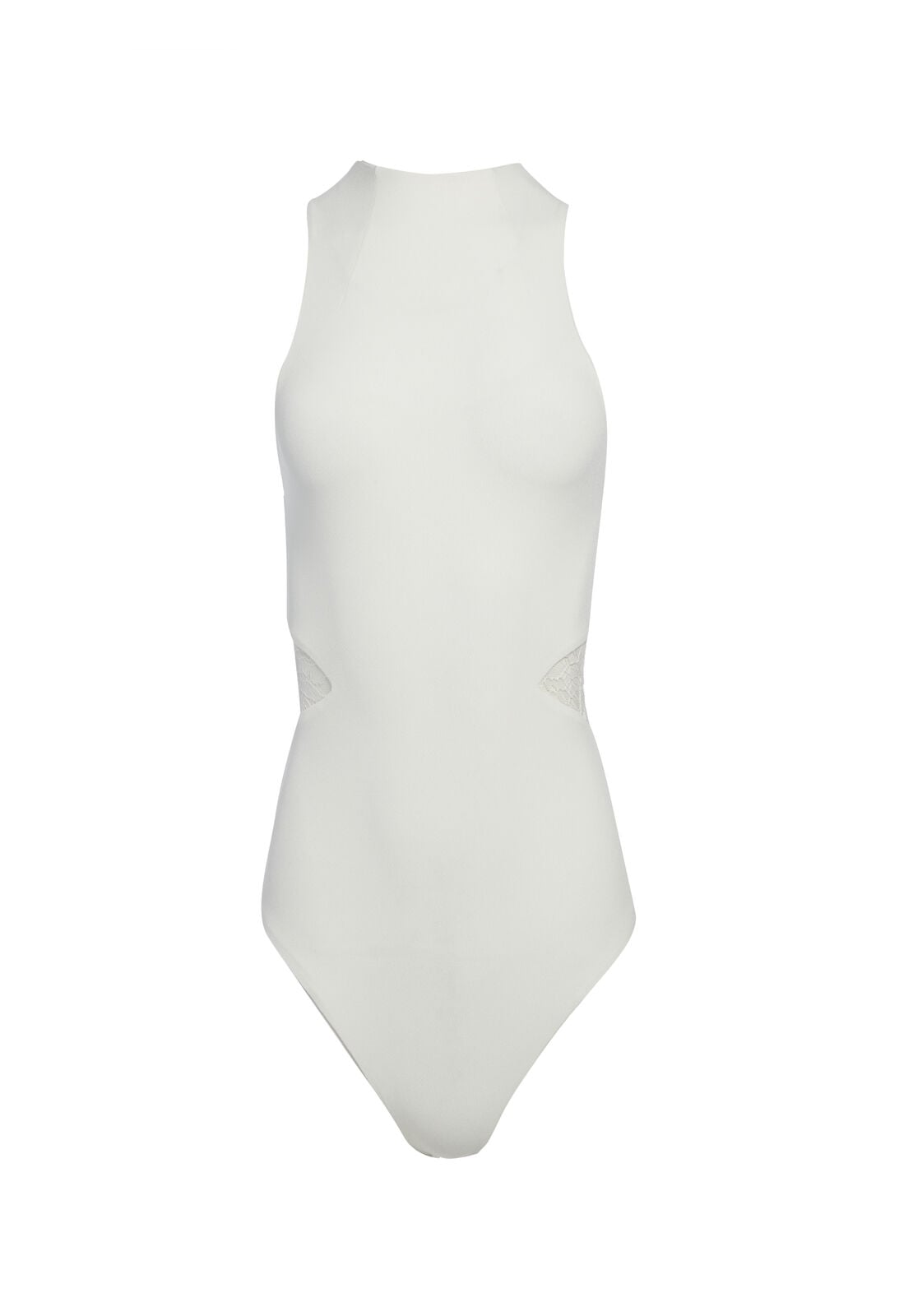 MAKEDA LACE CUT OUT BODYSUIT-ALICE + OLIVIA