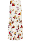 ATHENA DOUBLE SLIT MAXI SKIRT-COLORFUL BOUQUET SOFT WHITE-ALICE + OLIVIA