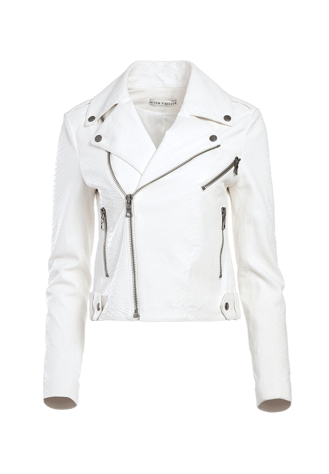 CODY LEATHER CROPPED MOTO JACKET-ALICE + OLIVIA