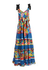 GAYLA TIERED MIDI DRESS-ALICE + OLIVIA