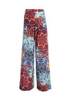 ATHENA CLEAN WIDE LEG PANT-FLORAL PALM CORAL-ALICE + OLIVIA