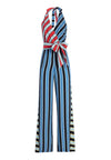KEESHA HALTER JUMPSUIT-DOUBLE PINSTRIPE RIVIERA COMBO-ALICE + OLIVIA