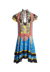 MOORE FLUTTER SLEEVE MINI DRESS-PALACE DAFFODIL-ALICE + OLIVIA