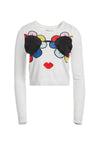 CONNIE STACEFACE SWEATER-ALICE + OLIVIA