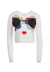 CONNIE STACEFACE SWEATER-ALICE + OLIVIA