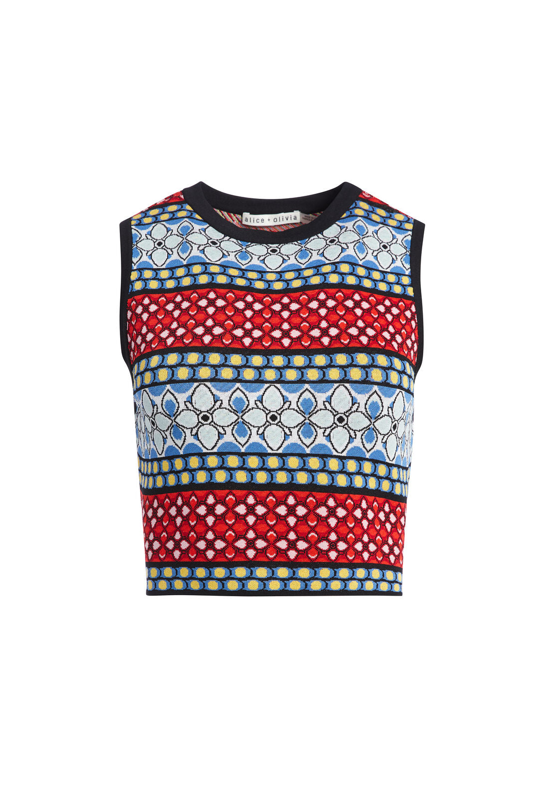 CORYN CREW NECK SHELL TANK-ALICE + OLIVIA