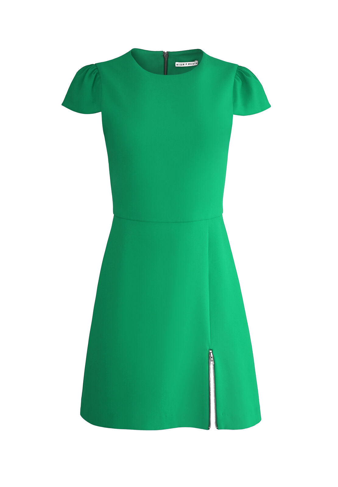MAYA ASYMMETRICAL MINI DRESS-ALICE + OLIVIA