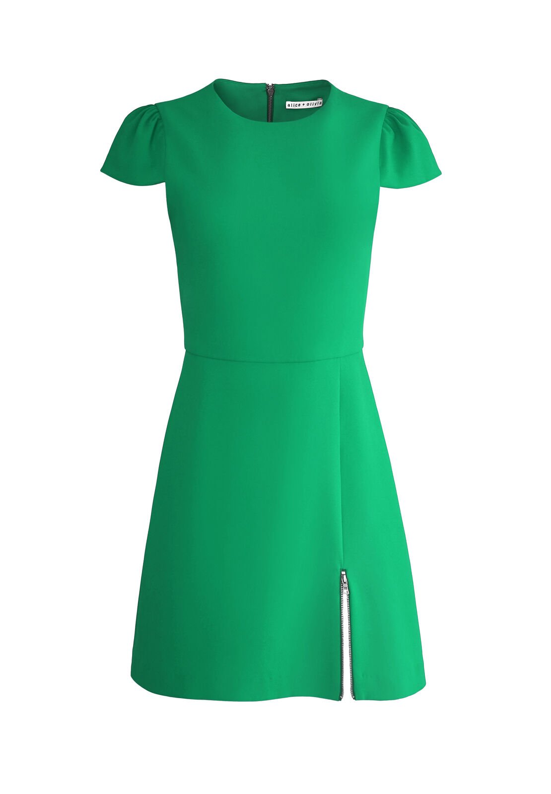 MAYA ASYMMETRICAL MINI DRESS-ALICE + OLIVIA