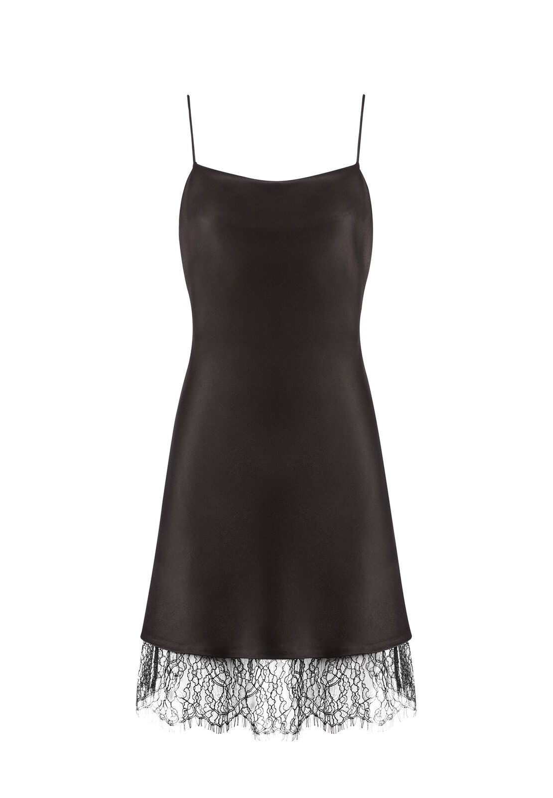 HARMONY LACE SLIP DRESS-Black-ALICE + OLIVIA