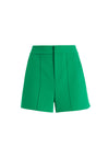 DYLAN HIGH WAISTED PINTUCK SHORT-EMERALD-ALICE + OLIVIA