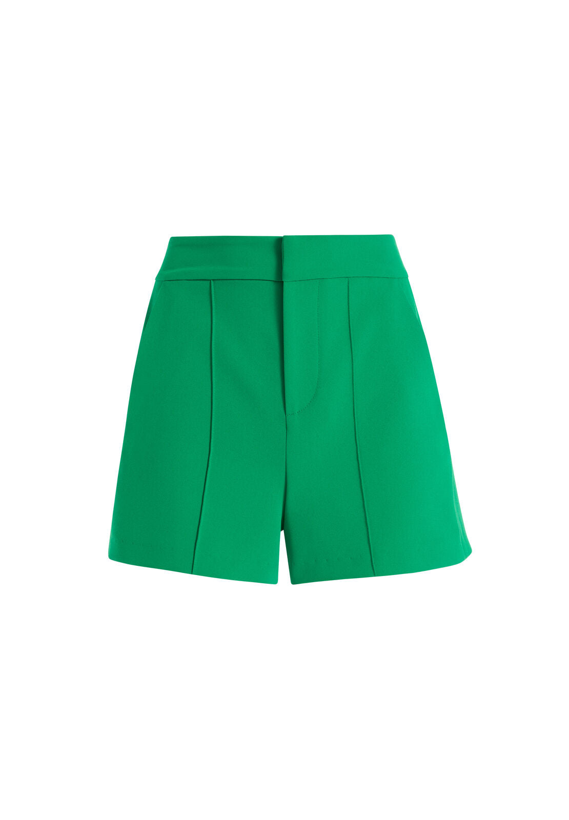 DYLAN HIGH WAISTED PINTUCK SHORT-EMERALD-ALICE + OLIVIA