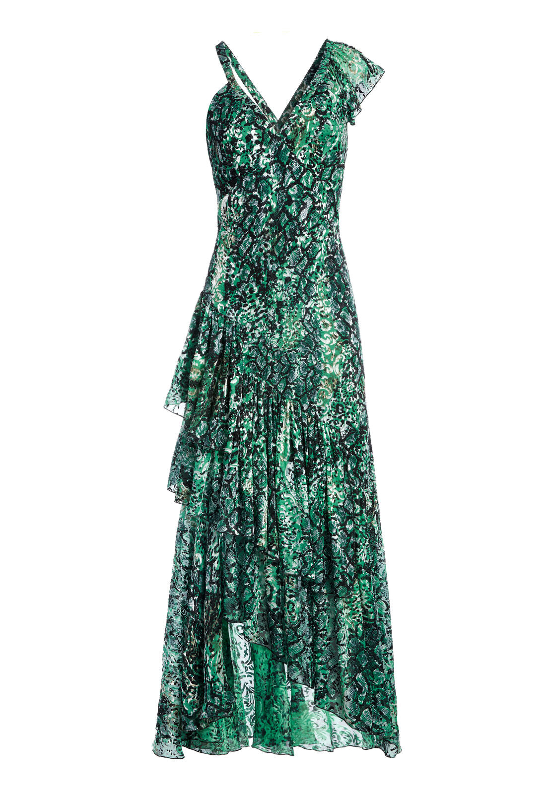 SHANEL ANIMAL PRINT MAXI DRESS