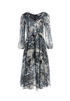 COCO ANIMAL PRINT MIDI DRESS-ALICE + OLIVIA