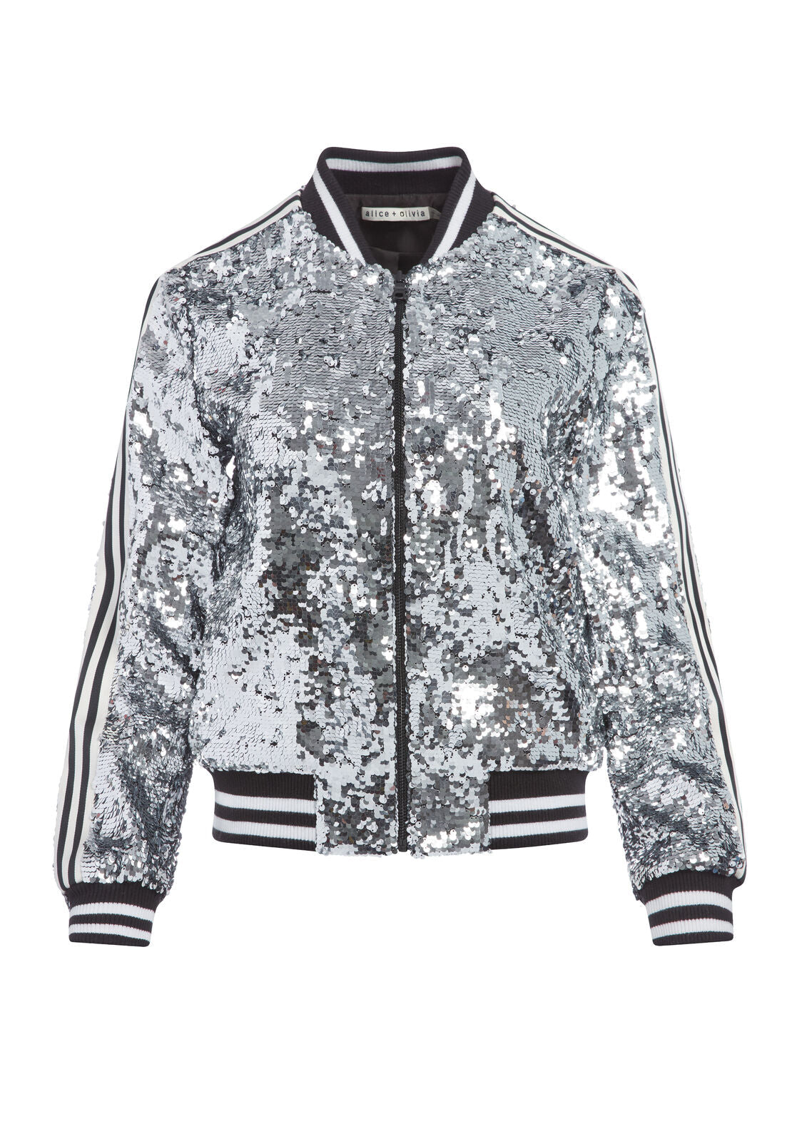 LONNIE SEQUIN CRPPED BMBER JKT