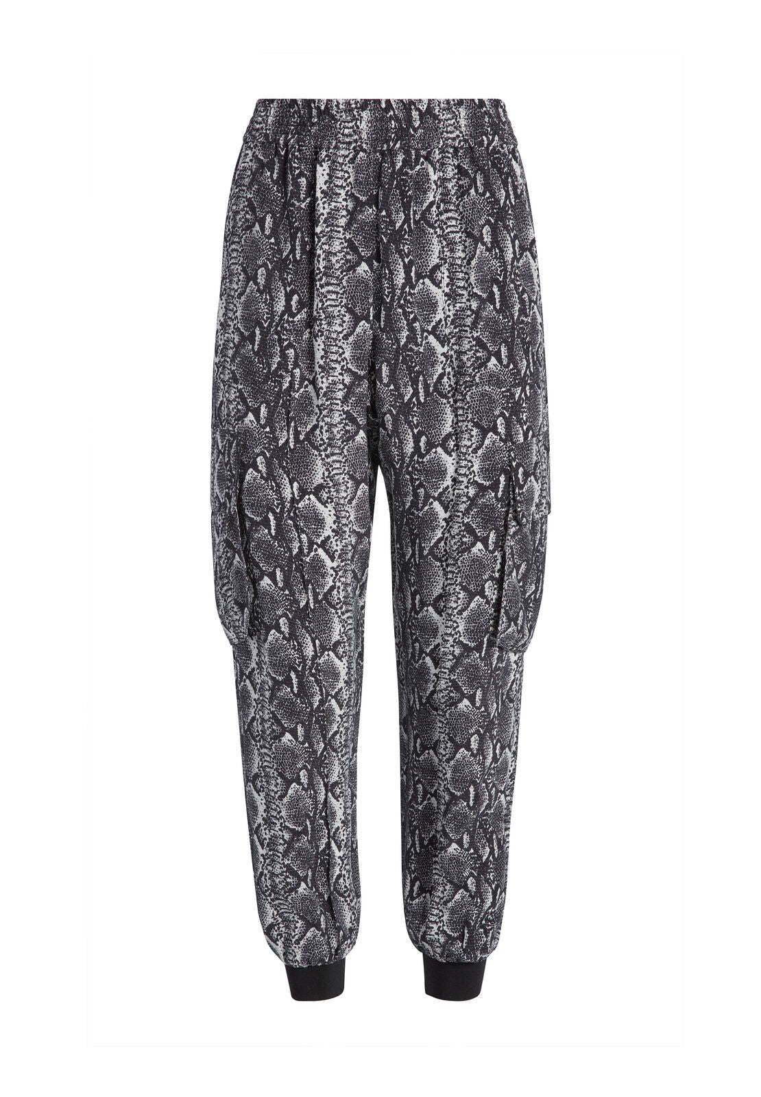 JADON PULL UP CARGO PANT-SNAKE SOFT WHITE-ALICE + OLIVIA