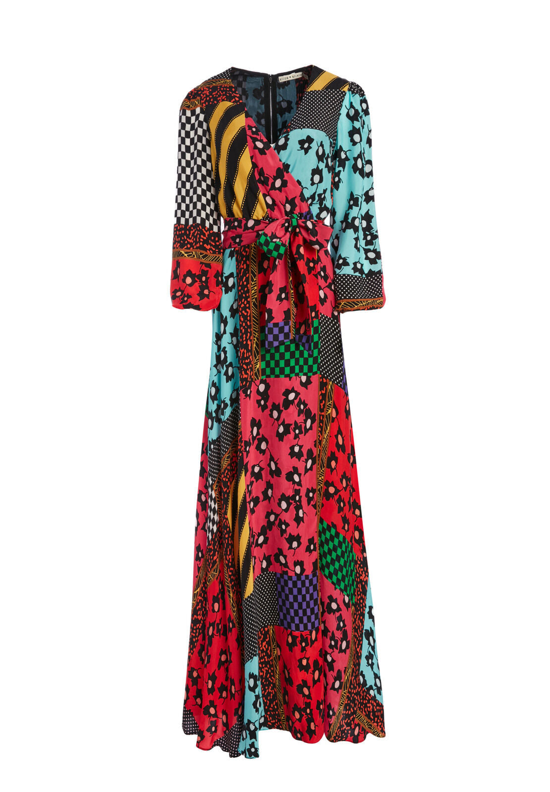 COCO PATCHWORK MAXI DRESS