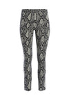 GLORIANE SNAKE SKIN PANT-BLACK/MULTI-ALICE + OLIVIA