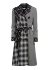 TIMPSON PLAID TRENCH COAT-ALICE + OLIVIA