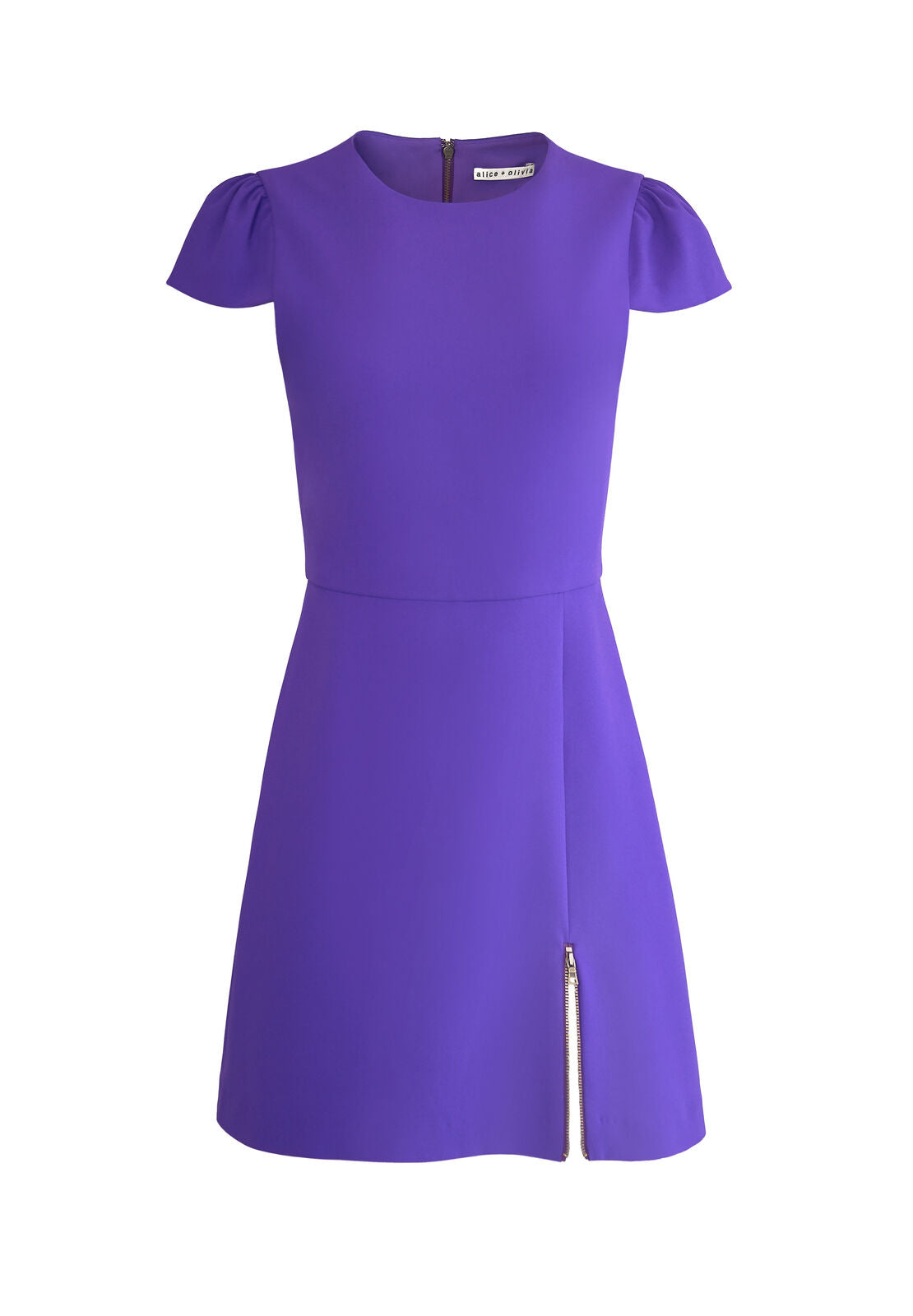 MAYA ASYMMETRICAL MINI DRESS-ALICE + OLIVIA
