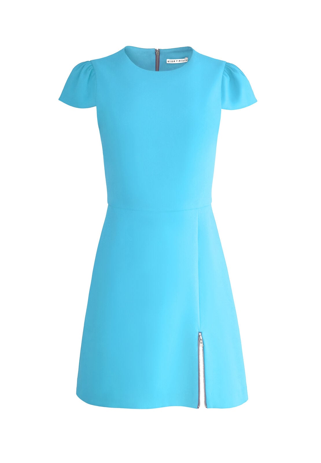 MAYA ASYMMETRICAL MINI DRESS-ALICE + OLIVIA
