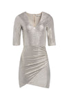 JUDY RUCHED MINI DRESS-ALICE + OLIVIA