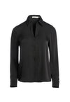 ELOISE BUTTON DOWN-Black-ALICE + OLIVIA