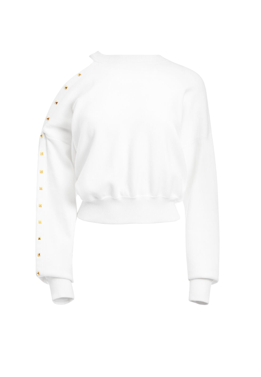 MICHAEL STUDDED CREW NECK PULLOVER-ALICE + OLIVIA