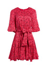 MINA PUFF SLEEVE MINI DRESS-ALICE + OLIVIA